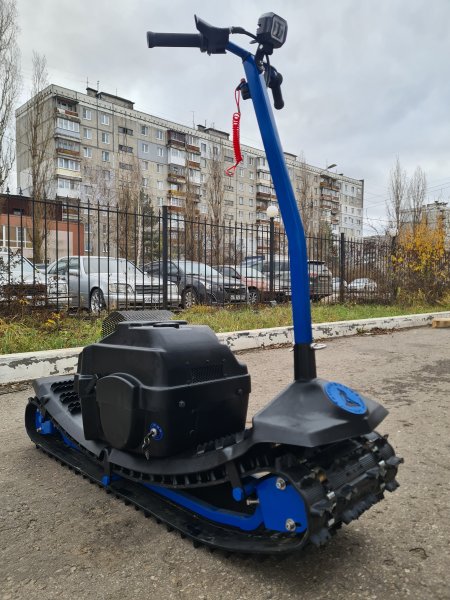 Мотосноуборд Sibmaster Expert синий