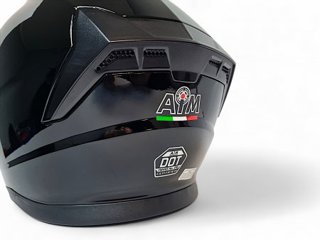 Шлем интеграл AiM JK320 Black Glossy