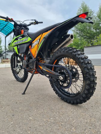 Эндуро кроссовый мотоцикл Progasi Race 300 Wave оранжевый