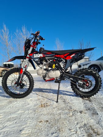 Питбайк SSSR Atom Ion 125 17/14 black orbit