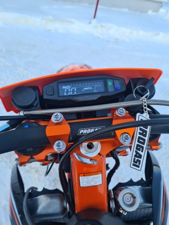 Эндуро кроссовый мотоцикл Progasi Hardcore 450 оранжевый