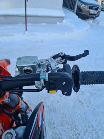 Эндуро кроссовый мотоцикл Progasi Hardcore 450 оранжевый