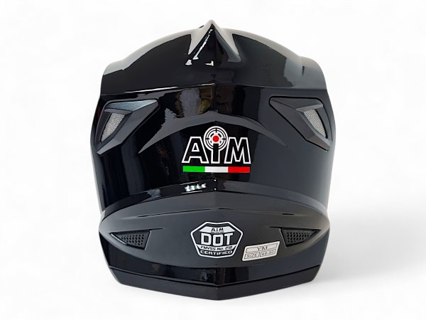 Детский шлем Aim JK802Y Black Glossy