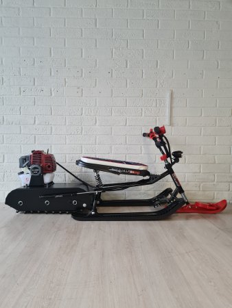 Детский бензиновый снегоход Snow Kids Lux 4T черный
