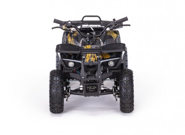 Детский бензиновый квадроцикл Motax Mini Grizlik X16 (PS,BW) желтый камуфляж