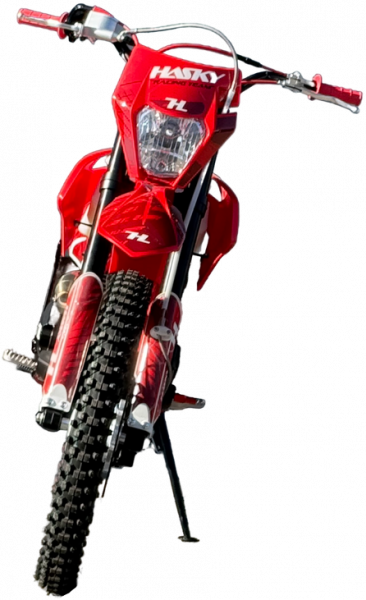 Эндуро кроссовый мотоцикл Hasky F5 Ride New красный