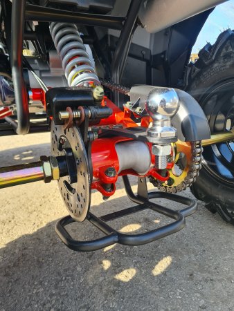 Бензиновый квадроцикл Gladiator G200 Lux серый