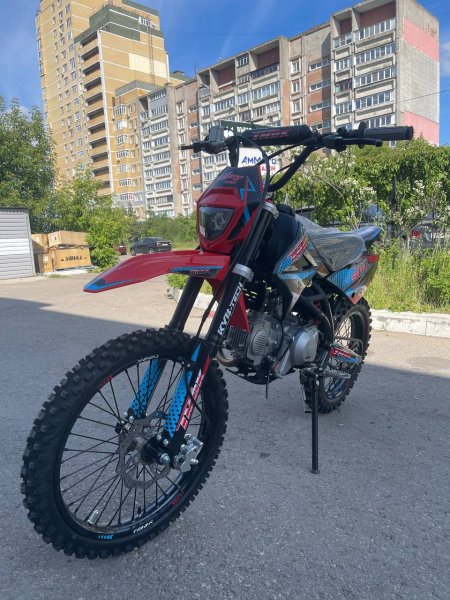 Питбайк TMBK Pitster SP1 Biggy - 19/16 Red/Light Blue
