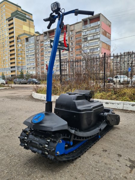 Мотосноуборд Sibmaster Expert синий