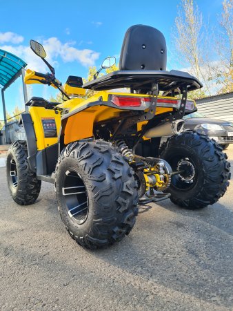 Бензиновый квадроцикл Dazzle ATV200 Lux желтый