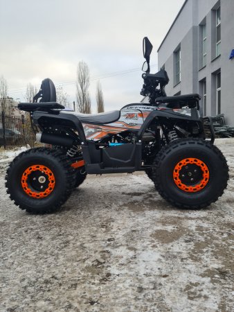 Детский бензиновый квадроцикл Dazzle ATV125 черный