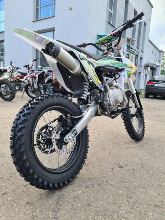 Питбайк SSSR Core 125 SA 17/14 Blue Green Monster