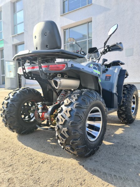 Бензиновый квадроцикл Gladiator G200 Lux серый