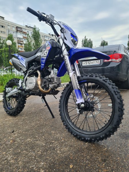 Питбайк Progasi Smart 125 SA - 17/14 синий