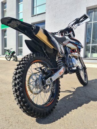 Эндуро кроссовый мотоцикл WELS PR300 оранжевый