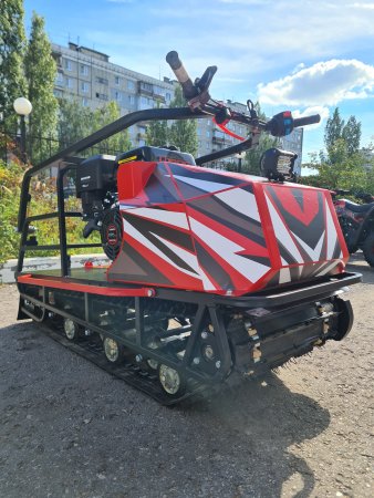 Мотобуксировщик БУРЛАК Хозяин-1 ЛЮКС 15 л.с.