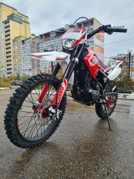 Эндуро кроссовый мотоцикл Progasi Max 150 красный