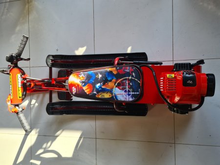 Детский бензиновый снегоход Snow Kids Compact 4T красный