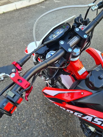 Эндуро кроссовый мотоцикл Progasi Super Max 300 PRO красный