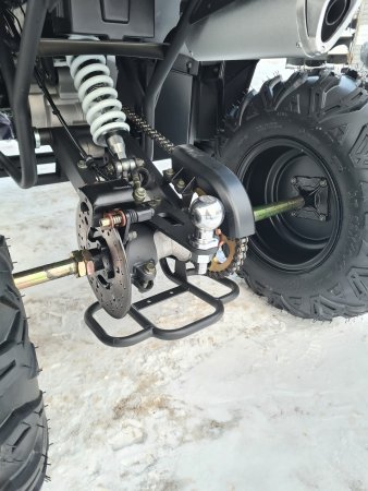 Бензиновый квадроцикл Dazzle ATV200 серый