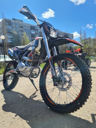 Эндуро кроссовый мотоцикл WELS PR300 оранжевый
