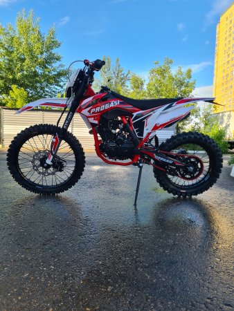 Эндуро кроссовый мотоцикл Progasi Super Max 300 PRO красный