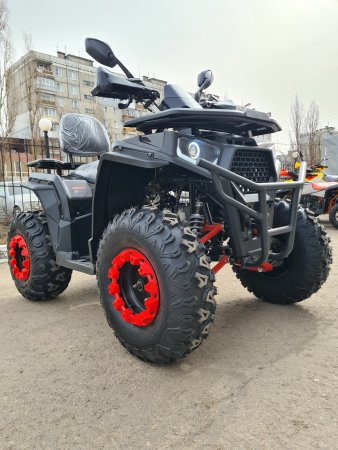 Бензиновый квадроцикл Gladiator G200 черный