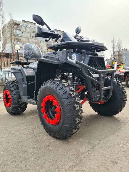 Бензиновый квадроцикл Gladiator G200 черный