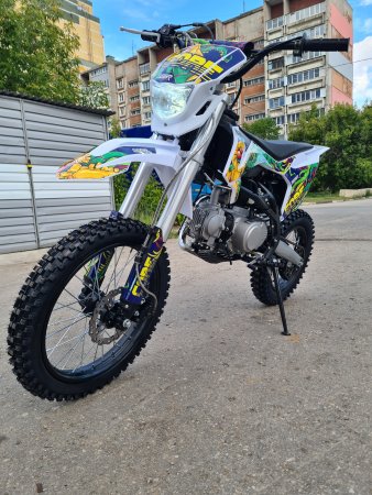 Питбайк SSSR Core 125 SA 17/14 Blue Green Monster