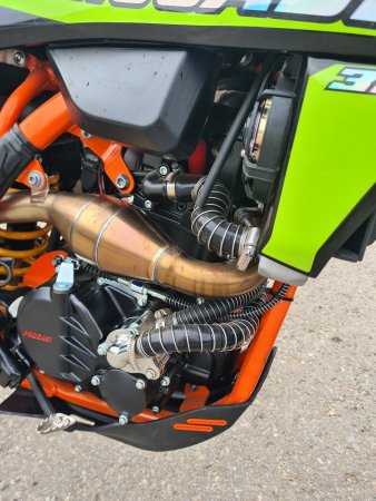 Эндуро кроссовый мотоцикл Progasi Race 300 Wave оранжевый