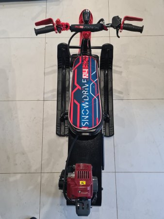 Детский бензиновый снегоход Snow Kids Lux 4T черный