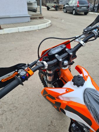 Эндуро кроссовый мотоцикл OXO PRIDE YB250 оранжевый