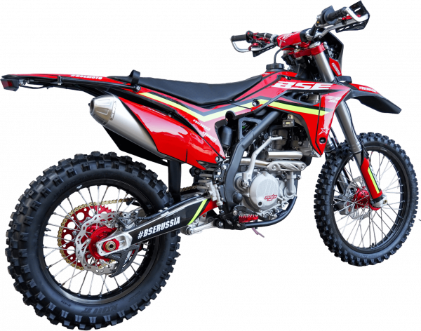 Эндуро кроссовый мотоцикл BSE Z8 (015) rapid red