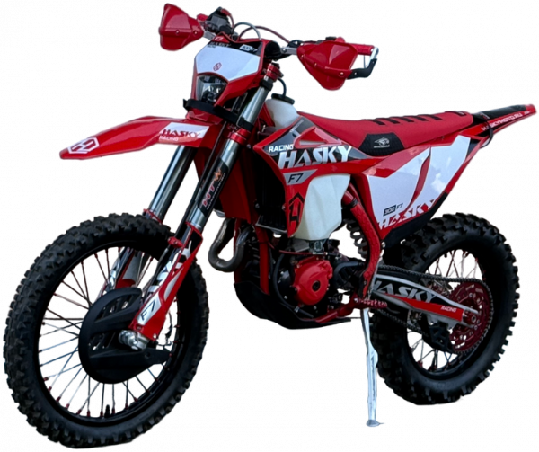 Эндуро кроссовый мотоцикл Hasky F7 Racing 182MN красный