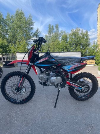 Питбайк TMBK Pitster SP1 Biggy - 19/16 Red/Light Blue