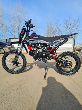 Питбайк OXO Shadow 125 - 17/14 черный