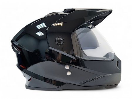 Детский шлем Aim JK802Y Black Glossy