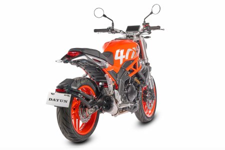 Мотоцикл нейкед DAYUN DY400-F оранжевый