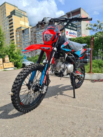 Питбайк TMBK Pitster SP1 150 - 17/14 Red/Light Blue