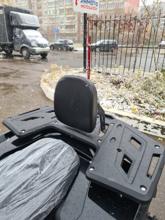Детский бензиновый квадроцикл Dazzle ATV125 Lux черный