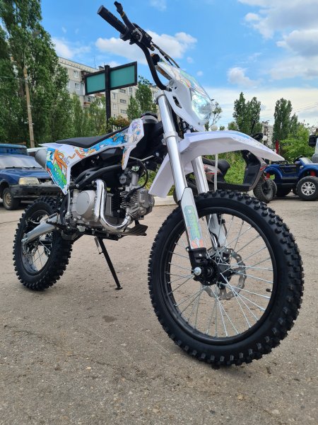 Питбайк SSSR Core 125 SA 17/14 Blue White Monster