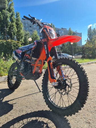 Эндуро кроссовый мотоцикл Progasi Hardcore 450 EFI оранжевый