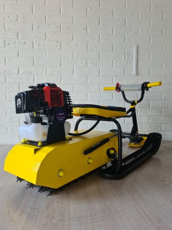 Детский бензиновый снегоход Snow Kids Compact желтый