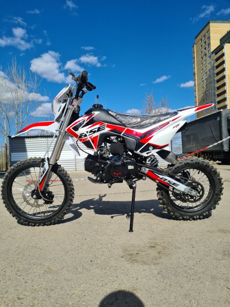 Питбайк BSE EX 125E (015) 17/14 красный