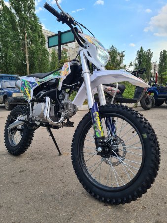 Питбайк SSSR Core 125 SA 17/14 Blue Green Monster