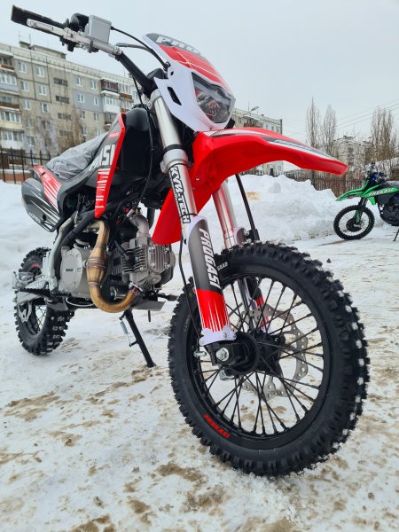 Питбайк Progasi Smart Mini 125 - 14/12 красный