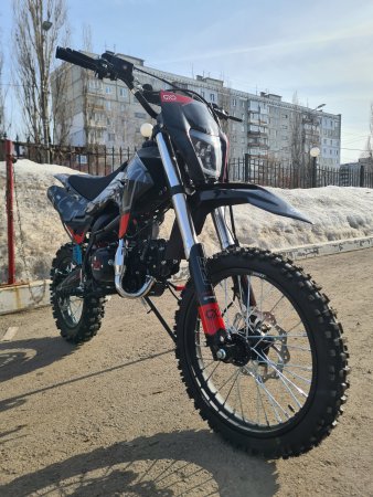 Питбайк OXO Shadow 125 - 17/14 черный