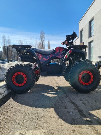 Детский бензиновый квадроцикл Gladiator H125 черный
