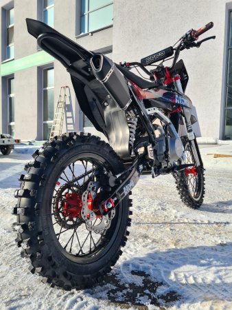 Питбайк SSSR Atom Ion 125 17/14 black orbit