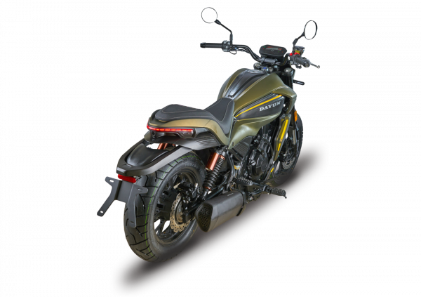 Мотоцикл круизер DAYUN DY500-6F  зеленый
